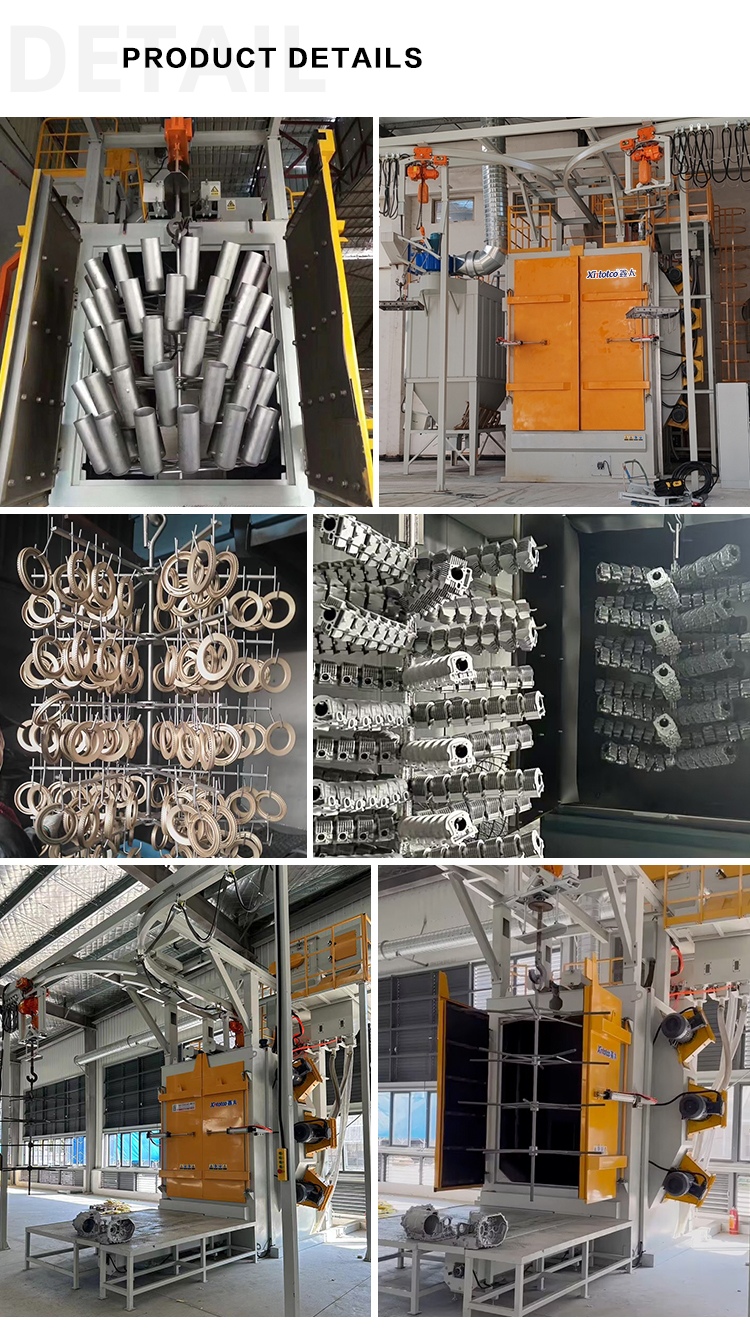 抛丸机M&aacute;quina de jateamento tipo gancho- M&aacute;quina de jateamento_03