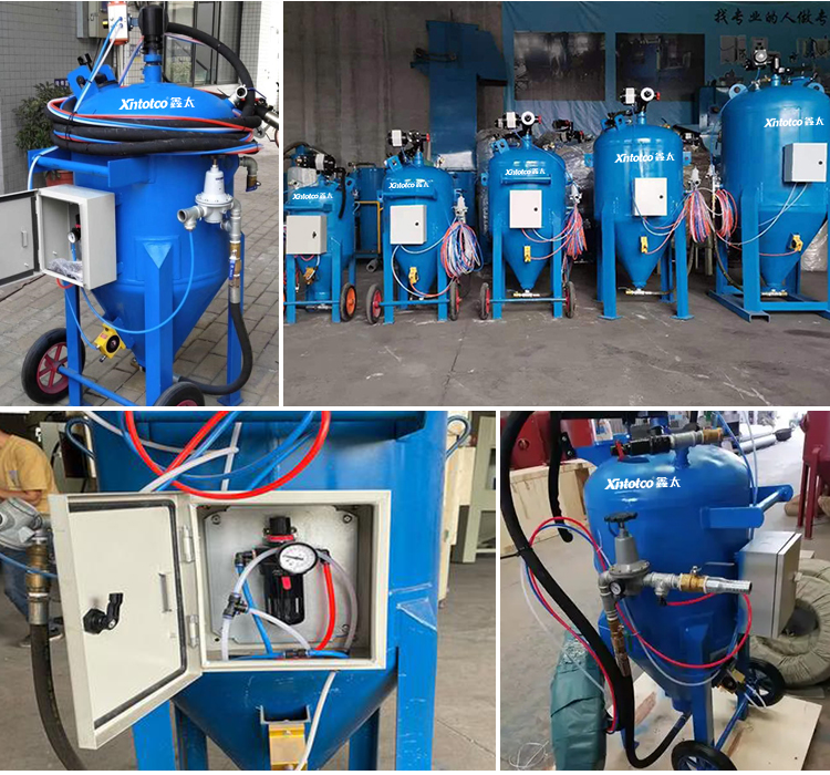 湿式移动喷砂罐XT-600W_05